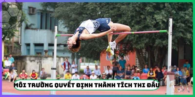 Môi trường quyết định thành tích thi đấu
